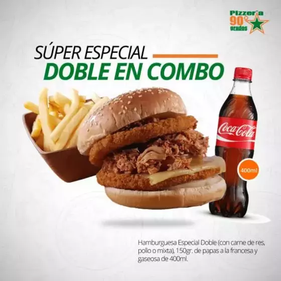 COMBO HAMB. SUPER ESPECIAL DOBLE